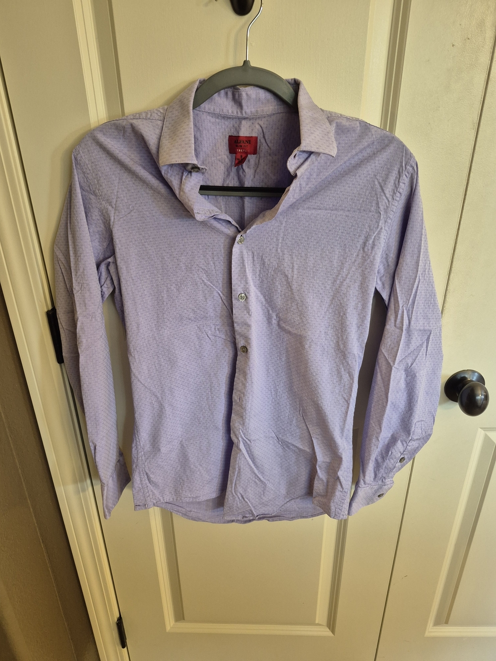 Alfani Light Lavender Dress Shirt